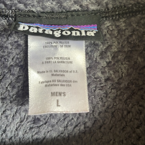 Patagonia Regulator R4 Windbloc Polartec Black Fleece Jacket Men’s Large - Picture 2 of 7